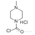 1-Piperazinekarbonilklorür, 4-metil-, hidroklorür (1: 1) CAS 55112-42-0